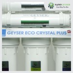 [Tặng lõi 1,2] Máy lọc nước Nano Geyser Eco Crystal Plus 8 cấp - Chính hãng, không điện, không nước thải.