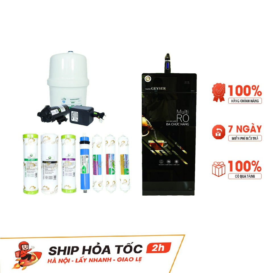 Phụ kiện máy lọc nước Nano Geyser chính hãng - chất lượng