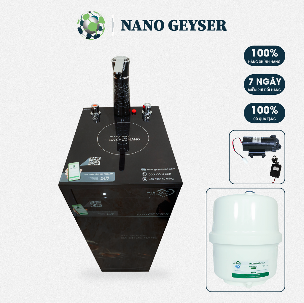 Máy lọc nước Nano Geyser GB20 hai chế độ nóng nguội