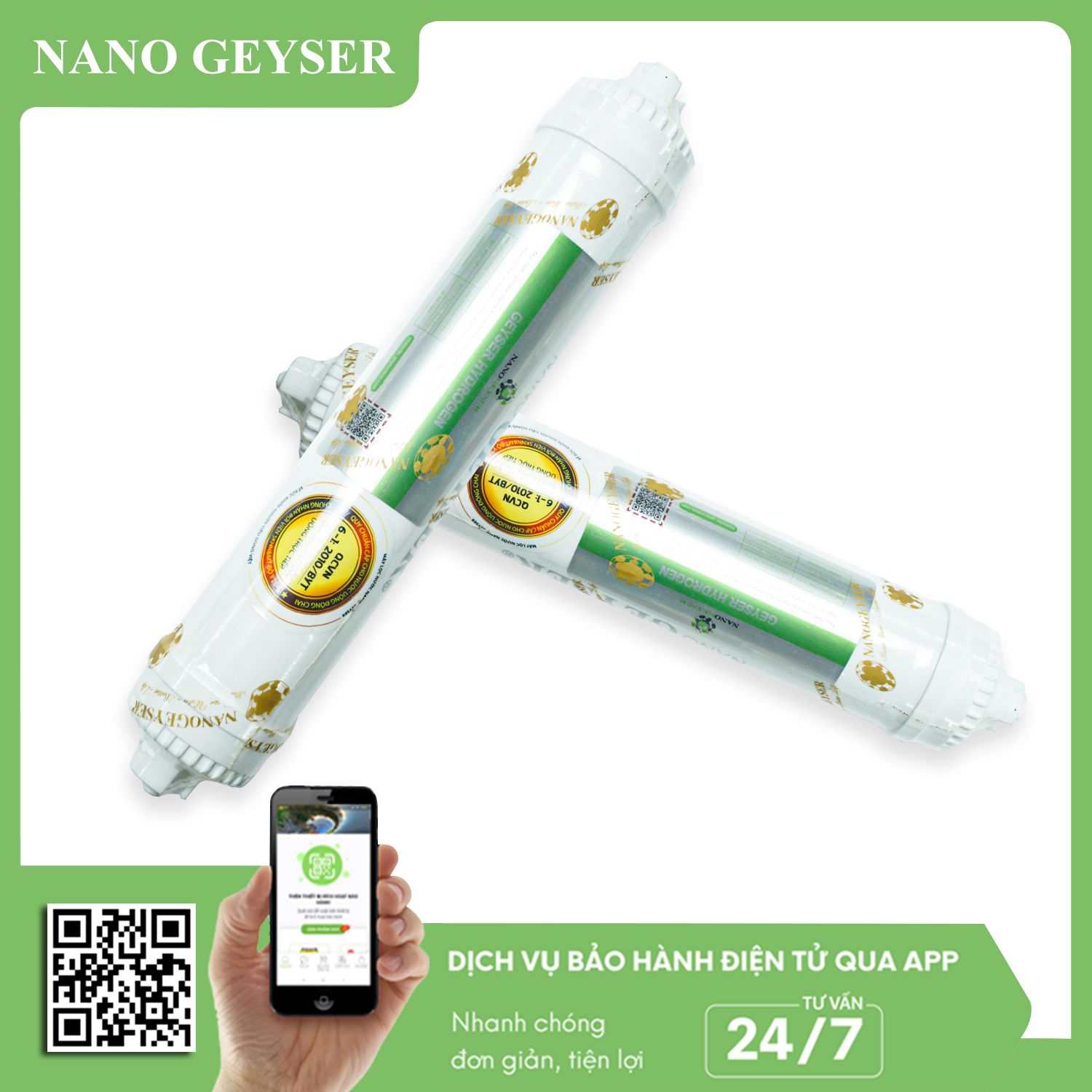 Góc tư vấn: lõi lọc hydrogen có tác dụng gì?